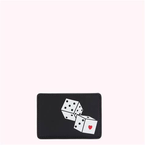 Black Dice Cardholder .